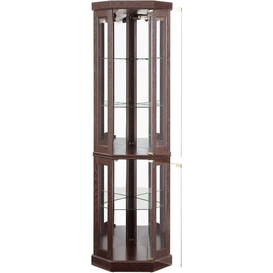 Lighted Corner Storage Cabinet - огляд і ціна Storage & Organization