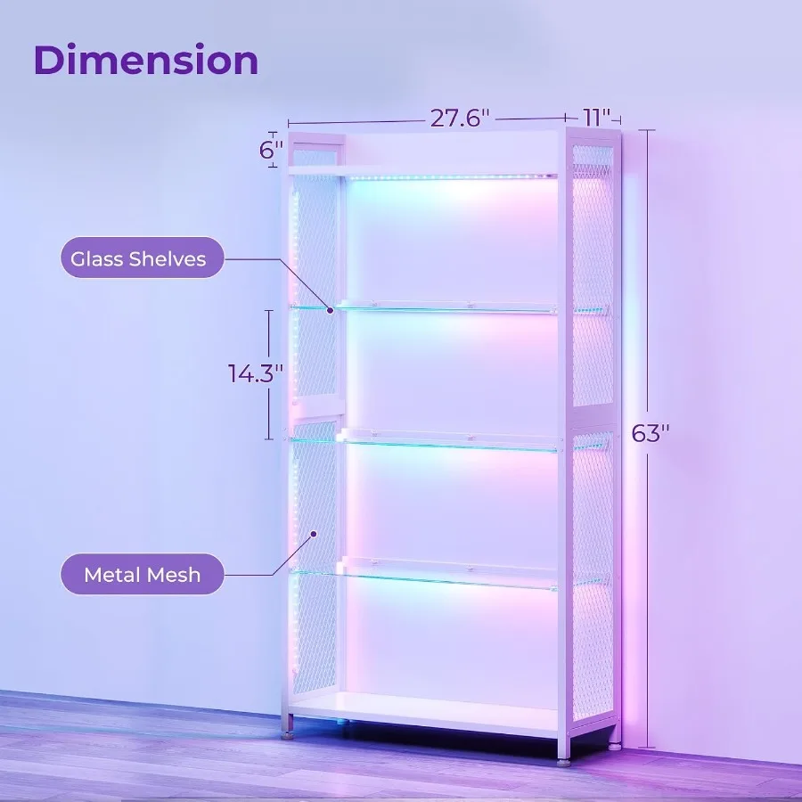 Display Case with Open Glass S - огляд і ціна Lighting